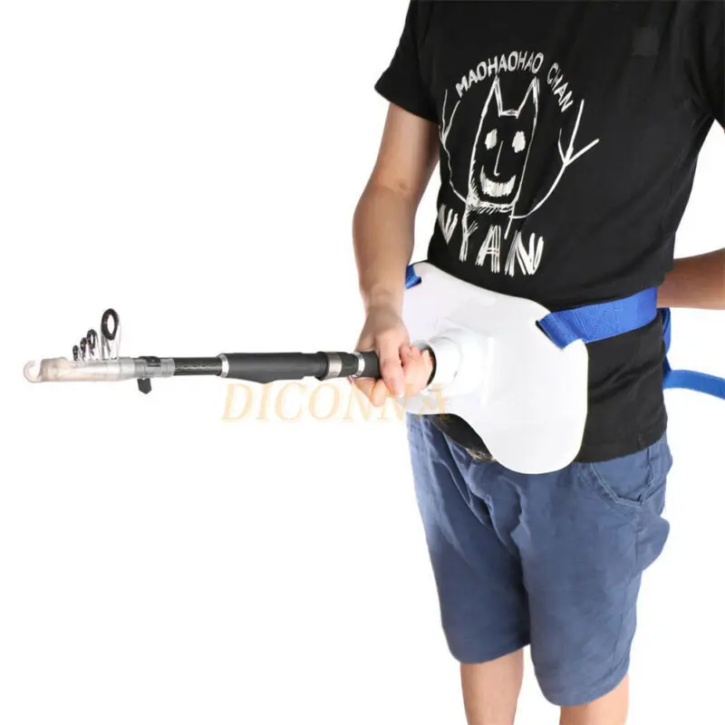 

New Fishing Tools Fishing Belt Adjust Stand up Harness Waist Rod Pole Holder Rack Padded