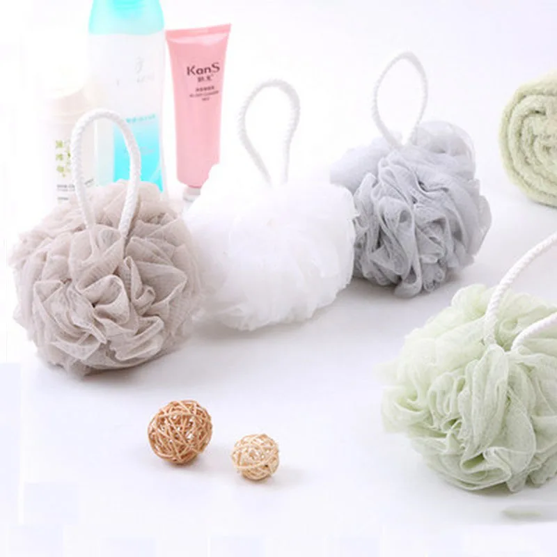 Bath Sponges Loofah Bath Ball Milk Shower Mesh Sponges Bathroom