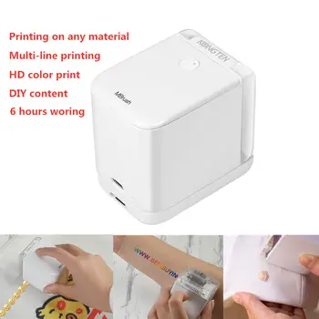 

Color Mini Handheld Printer Portable Mobile Inkjet Printer WIFI USB for ios Android Tattoo Logo Wireless Bluetooth A4 Printer