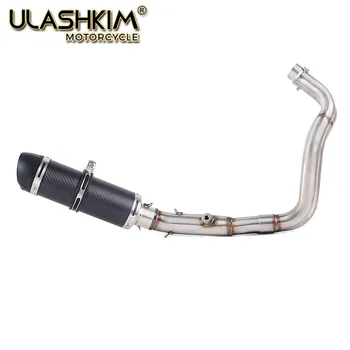 

MOTORCYCLE EXHAUST MUFFLER FULL SYSTEM SLIP ON FOR YAMAHA XSR700 2016-2020 MT07 FZ07 FZ-07 MT-07 Tracer 2014 TO 2020 Exhaust