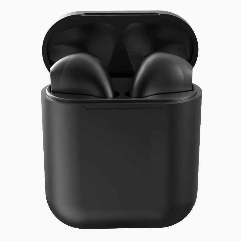 Lanyasir inpods 12 Bluetooth наушники 5,0 беспроводные наушники спортивные наушники Buletooth гарнитура наушники для телефона Buletooth Новинка - Цвет: IP12BK