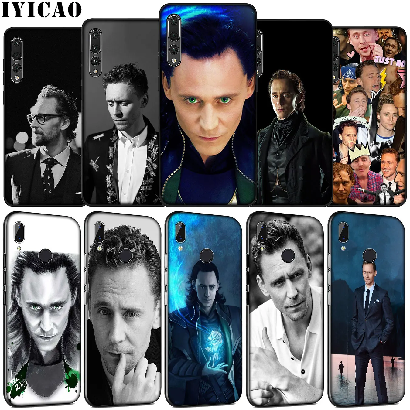 IYICAO Lavaza Tom Hiddleston Soft Silicone Phone Case for Huawei P30 P20 Pro P10 P9 Lite Mini 2017 2016 Cover P Smart Z 2019 | Мобильные