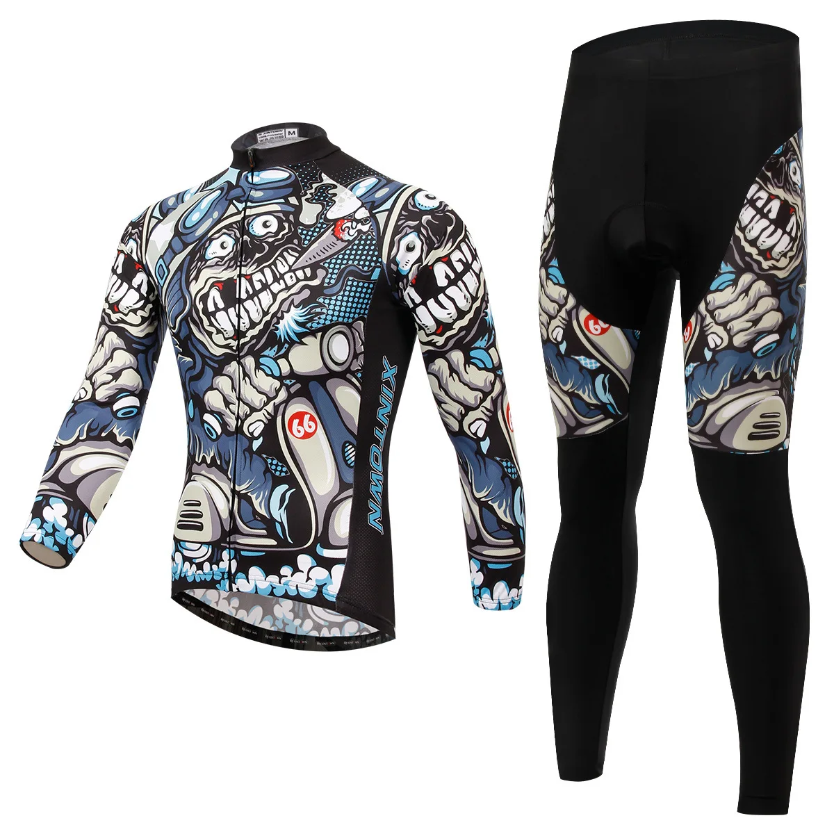 Charge is riding long suit cycling wear fleece wind clothing thermal function | Автомобили и мотоциклы