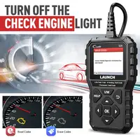 LAUNCH Creader 529 OBD2 Scanner Automotive Diagnostic Tool OBDII Code Reader Fault Code Read OBD Scan DIY Code Reader CR529 2