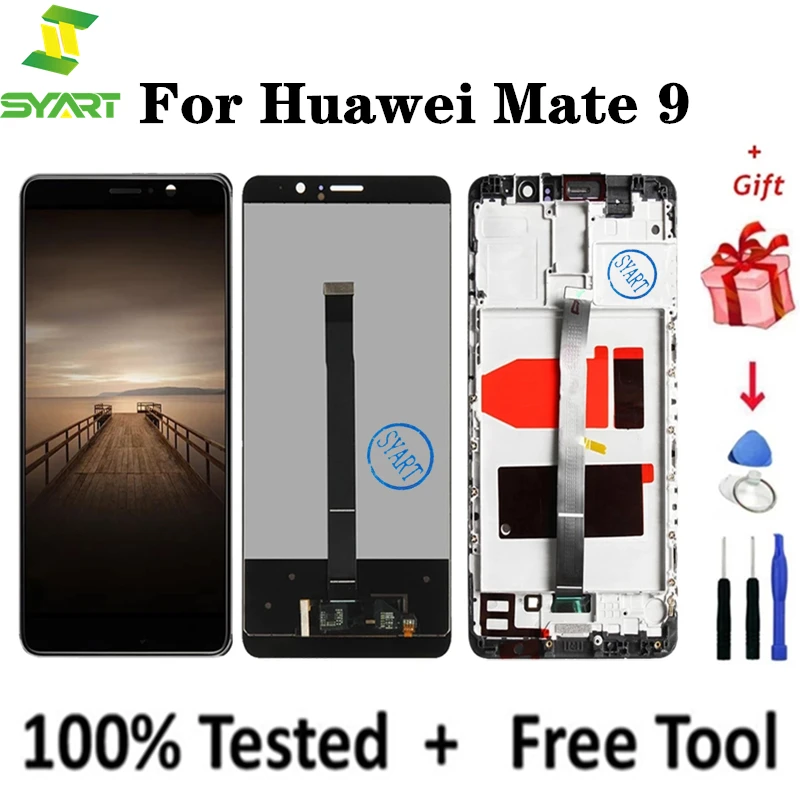 mobile phone lcd touch screen for huawei mate 9 made in china