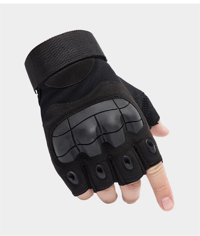 Армейские военные тактические перчатки с половинными пальцами камуфляжные перчатки для мужчин и женщин спортивные скалолазание фитнес-перчатки для вождения Спорт на открытом воздухе