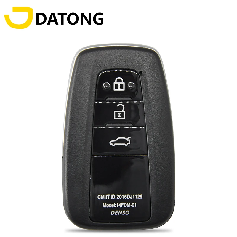 Datong Wolrd Car Remote Key Shell Case For Toyota Camry Avalon Prado Prius RAV4 Lexus Replace Smart Control Promixity Card Cover