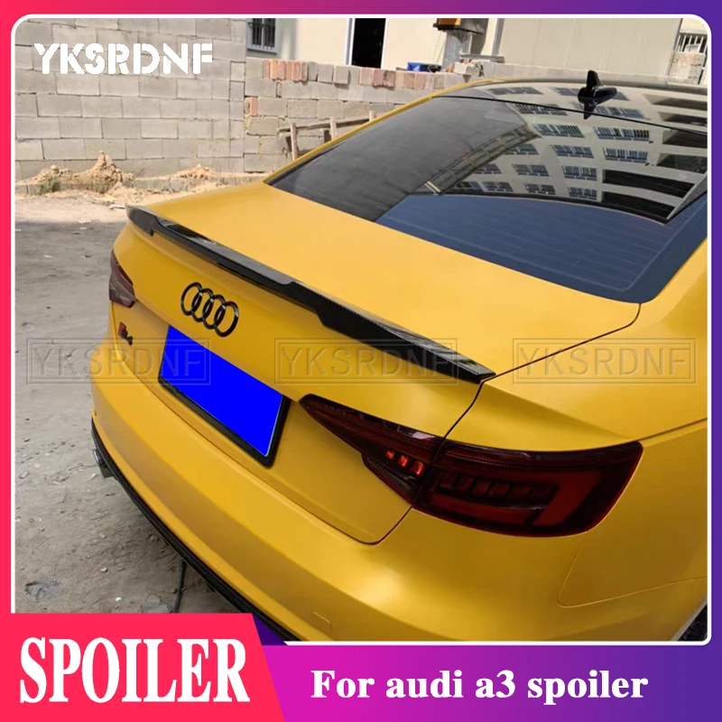 Yksrdnf Per A3 S3 8V Abs Baule Posteriore Spoiler Ala Per Audi A3 S3 8V Berlina 2014-2019