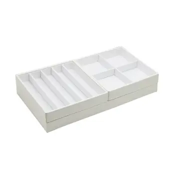 

Jewelry Trays Stackable Showcase Display Drawer Organizer Jewelry Accessary N0HE