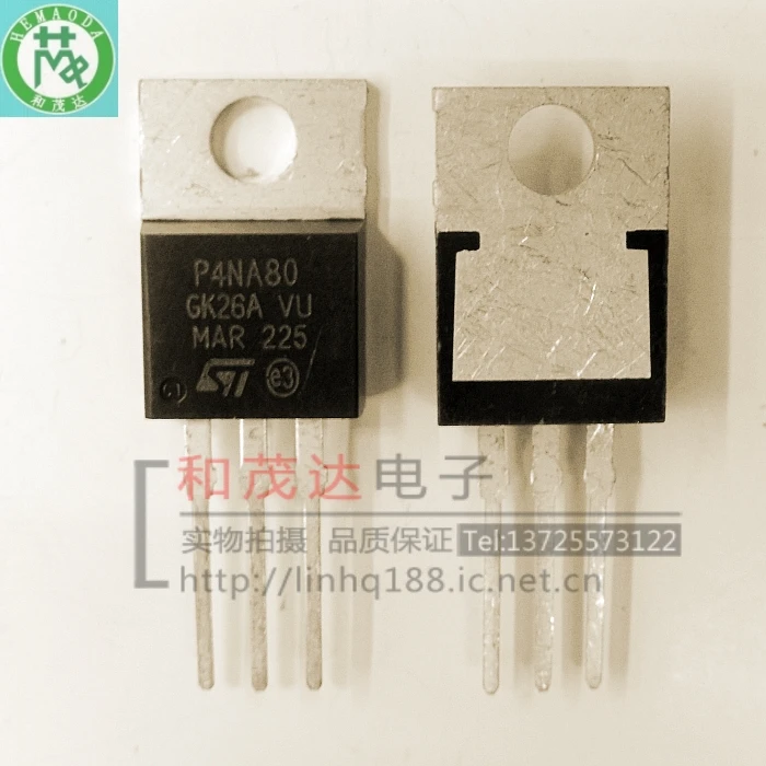Новые и оригинальные STP4NA80 P4NA80 TO-220 800V 4A | Обустройство дома