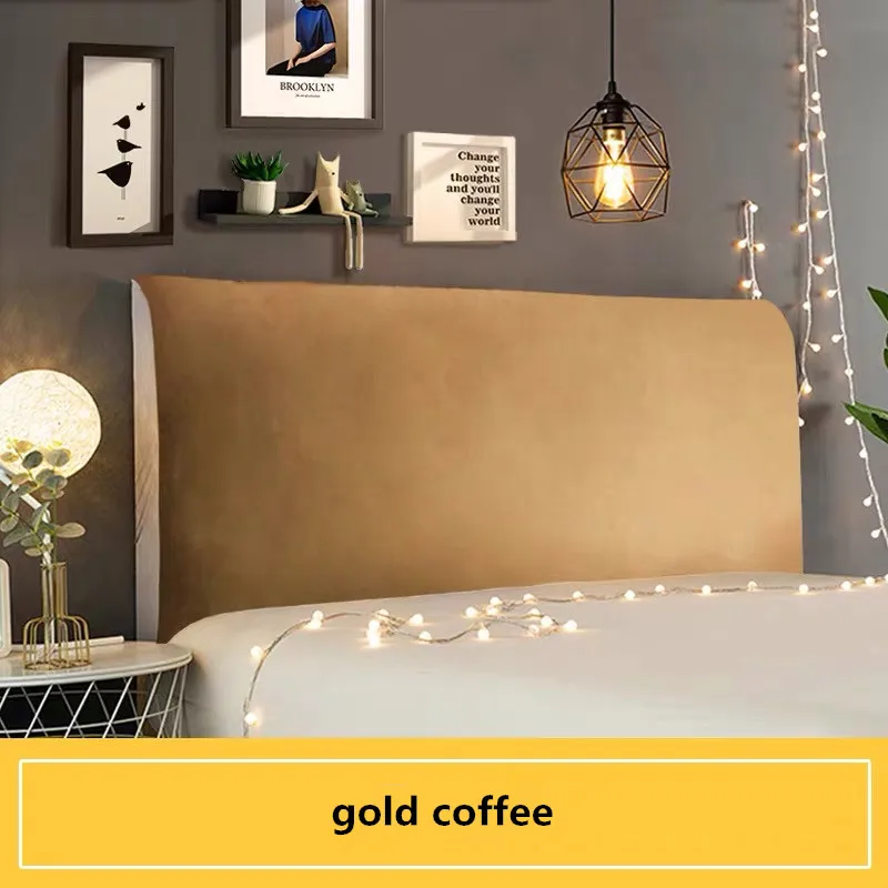 Осенне зимнее цветное бархатное закрытое эластичное пыленепроницаемое покрытие