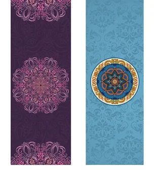 

Rubber Flamingo Printed Suede Yoga Mat Tapete De Yoga Antideslizante 1830*630*1.5mm Exercise Pads Absorb Sweat Odorless