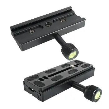 

QR-120 Clamp Adapter For Quick Release Plate 1/4in 3/8in For Arca SWISS PU-50/PU-60/PU-100/PU-120/PU-150/PU-200