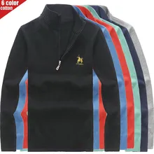 ^#Cheap European Style High Quality Embroidered Polo logo Brand Men's Sweater Half Zipper Turtleneck Sweater Pullover Men Knitted Sweate ^#Cheap European Style High Quality Embroidered Polo logo Brand Men's Sweater Half Zipper Turtleneck Sweater Pullover Men Knitted Sweate