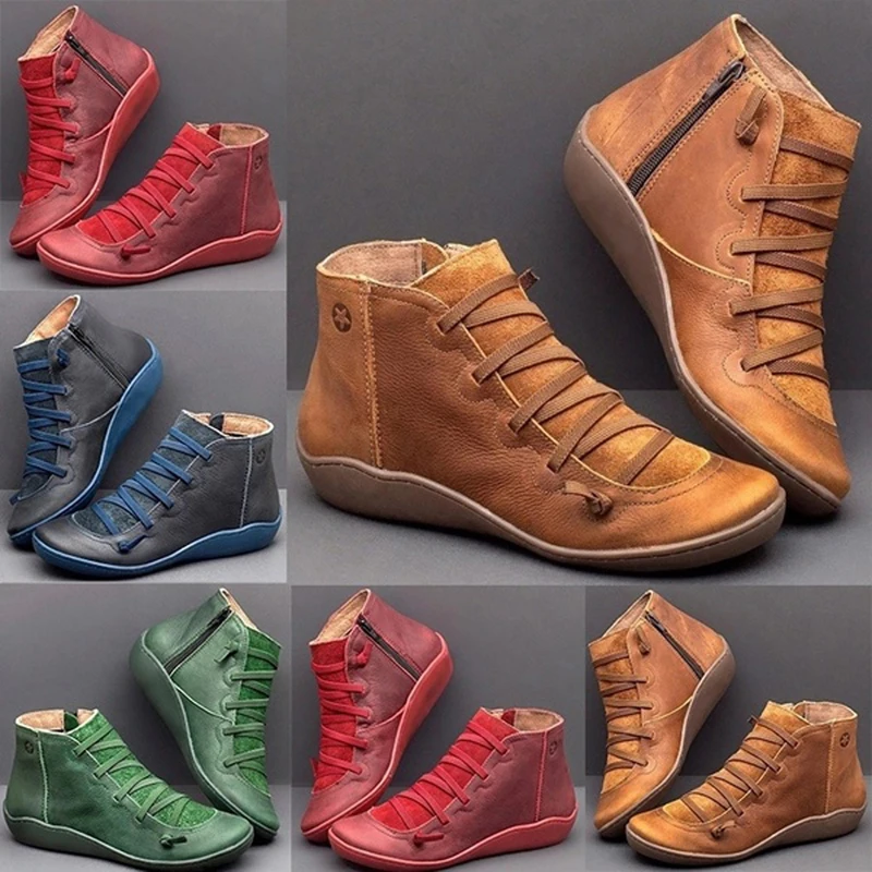 Zapatos de Crossfit para mujer, calzado deportivo de entrenamiento con  tiras cruzadas, botas planas Punk, botines de PU, Otoño e Invierno -  AliExpress Deportes y entretenimiento