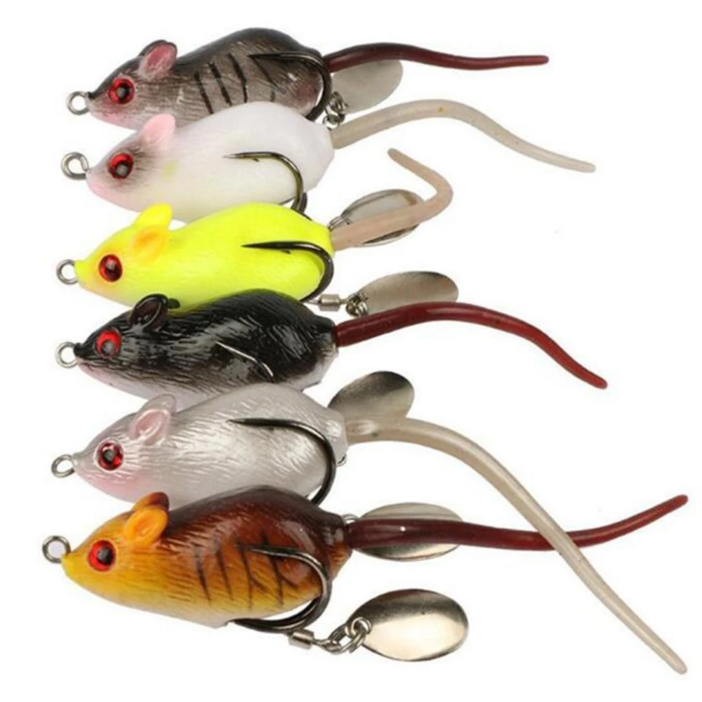 

6 шт./партия, мягкие рыболовные приманки, 5,5 см, 10,5 г