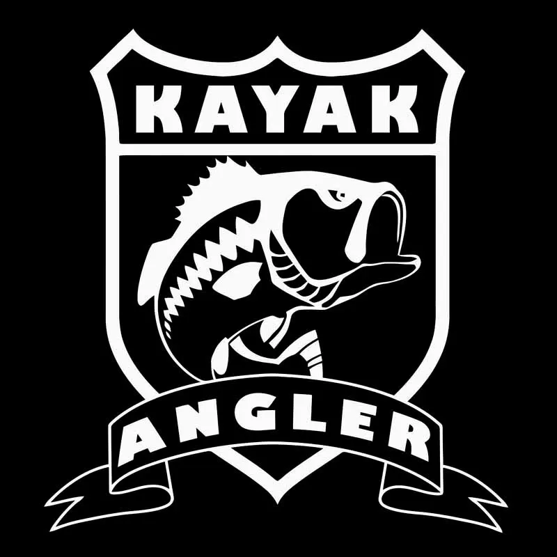 Volkrays забавная Автомобильная наклейка каяк рыбок мультфильм бас рыба аксессуары