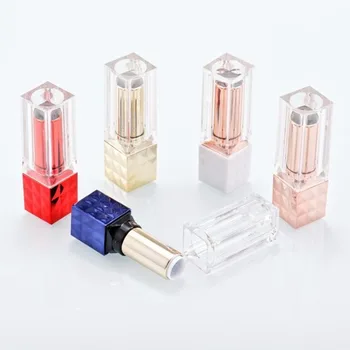 

1pc Lipstick Tube Diy Lip Balm Tubes Homemade Lip Stick Beauty Lipstick Balm Containers Empty Cosmetic Birthday Makeup Hot Sale