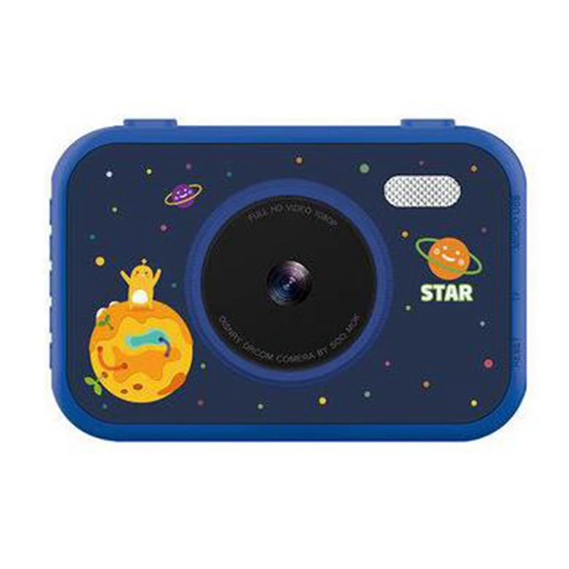 Children's CameraKids Digital Camera with 3.5Inch IPS HD Sn 1080P Video Recorder Lanyard Anti-Fall Mini Camera