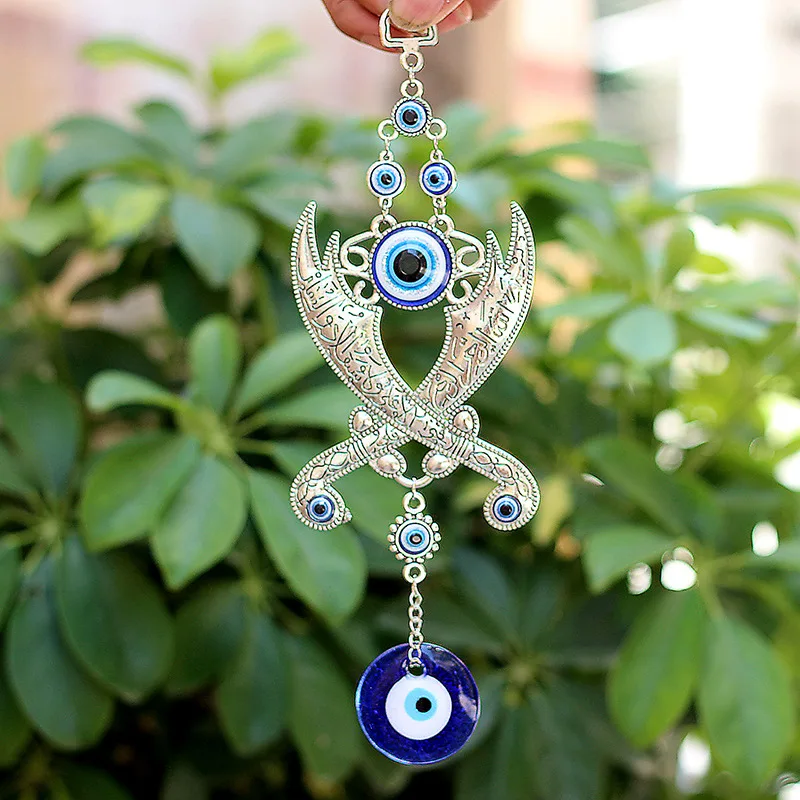 

Turkey Medusa Blue Eye Evil Home Decor Wall Hanging Car Rearview Mirror Ornament Auto Decoration Accessories For Gifts