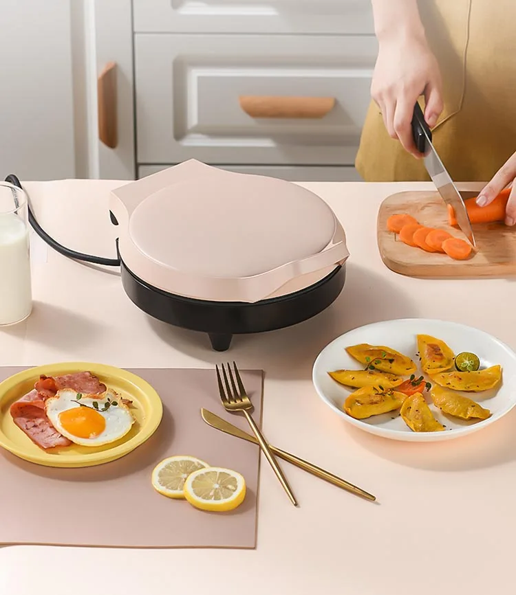 Description Picture 3 of itemDMWD 220V Electric Baking Pan Double-sided Heating Suspension Type Crepe Maker Skillet Pancake Baking Machine Pie Pizza Griddle