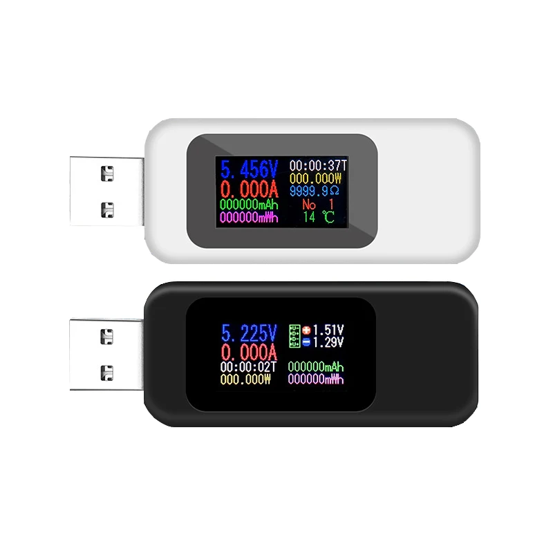 Цифровой USB тестер вольтметр амперметр постоянного тока измеритель напряжения и