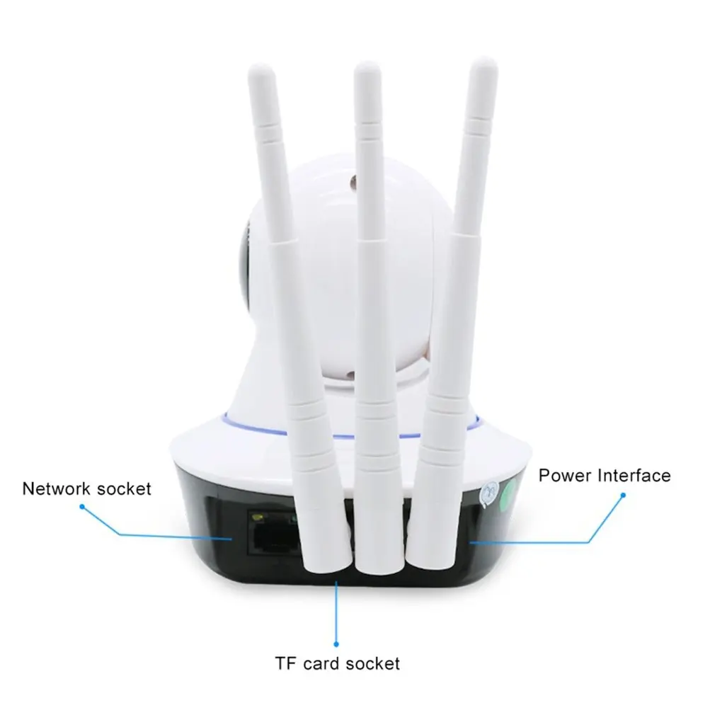 Трехантенная беспроводная камера Wifi Ip камера 1080P монитор камера Беспроводная сетевая камера ночного видения камера наблюдения Новинка