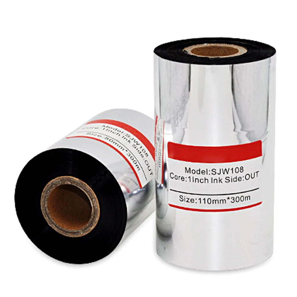 

Этикетка из ПЭТ 110 мм * 300 м с использованием резиновой ленты C8530 для термопринтера