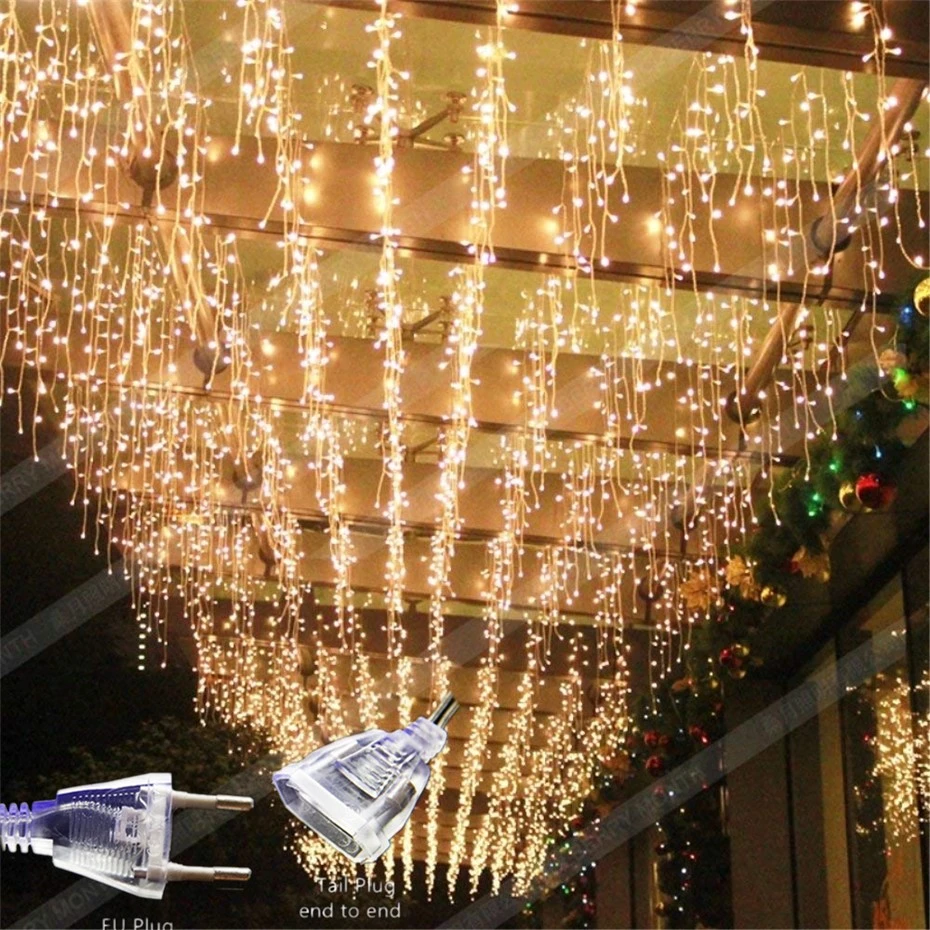 Christmas Lights On Ceiling