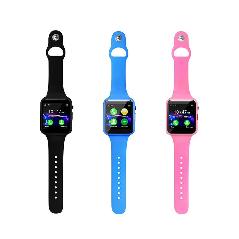 Pohiks Children Kids G10A 1.44'' Touch Screen Smart Watch Anti-lost GPS Tracker Wearable Device Tracker Kids Safe Monitor Watch