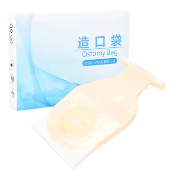 

10x Set Ostomy Colostomy Ileostomy Stoma Bag One Piece Drain Pouches Patient Bag