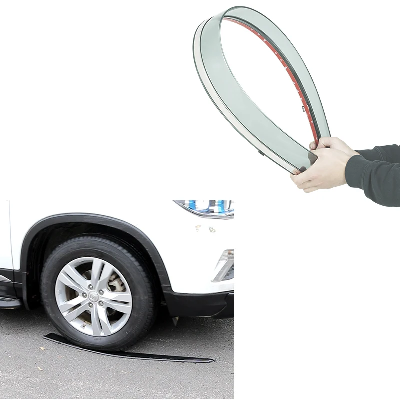 for Ssangyong korando Rain shield decoration Car window eyebrows Rain shield Rain cover Windshield Rain board Car modification