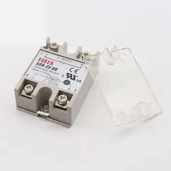 

25DD SSR input 3~32VDC load 5~80VDC DC single phase DC solid state relay