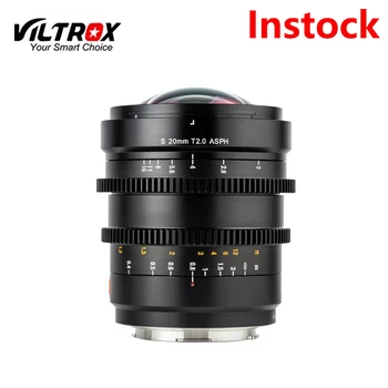 

Viltrox 20mm T2.0 Wide Film Lens Full Frame Prime Cinematic MF For P anasonic/L eica L-mount Camera SL SL2 L umix S1 S1R S1H