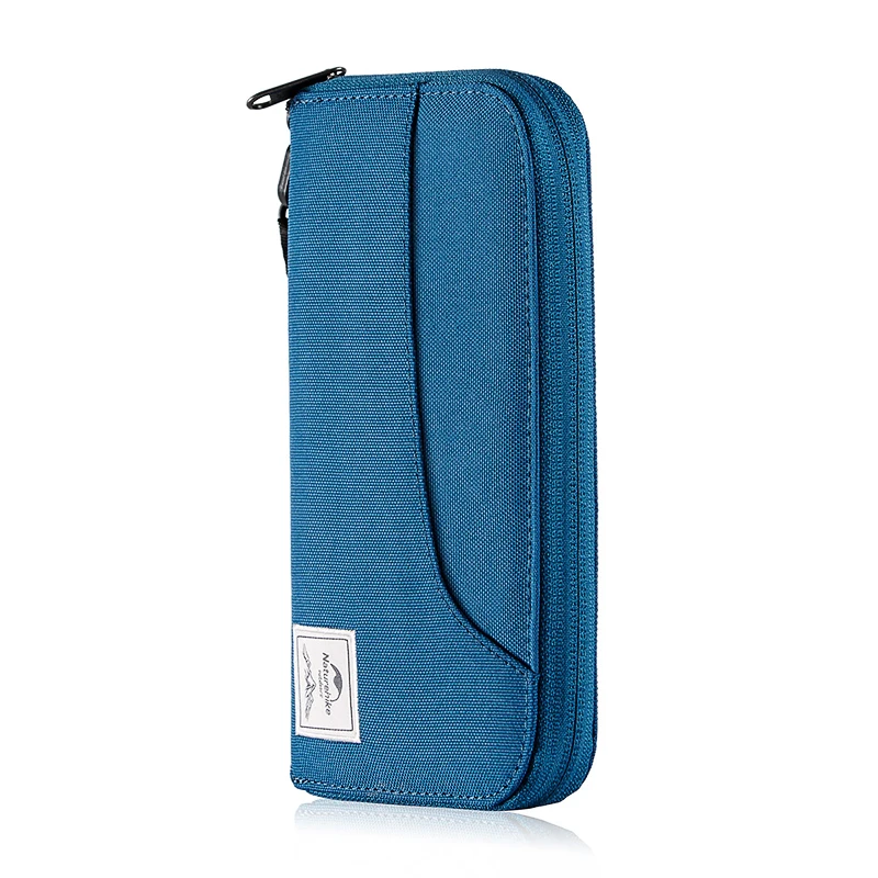Naturehike RFID Travel Wallet Ultralight Portable Travel Bag Waterproof For Documents Credit Cards Multi Functional NH18X020-B