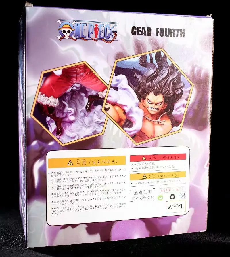 Одна штука 28 см MH MAX Snake Man Обезьяна D Луффи Snakeman фигурка Змея человек Luffy gear четвёртая ПВХ игрушки Модель Рождественский подарок