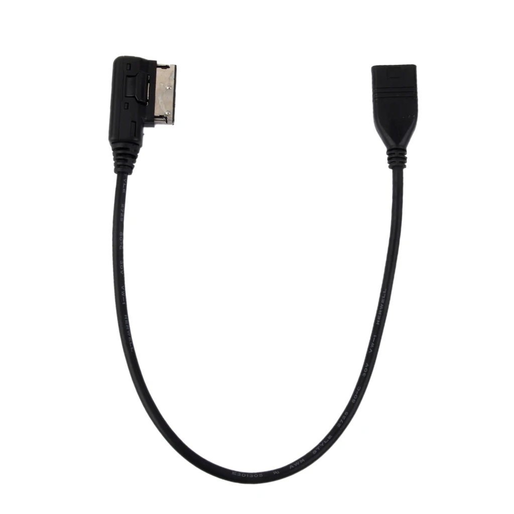 Music AMI MMI MDI To USB Adapter Cable For Audi A3 A4 Q5 Q7 2009+ VW CC GTI