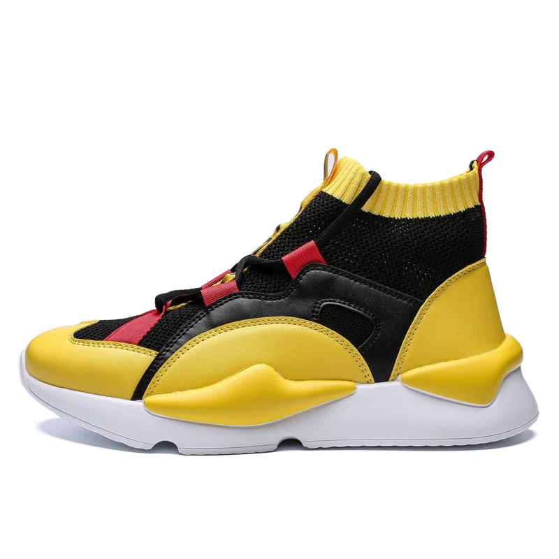 

2019 New Fashion Dad Shoes Men Comfortable Casual Shoes Male Lightweight Outdoor Flat Shoes Lac-Up Men Shoes Chunky Sneakers