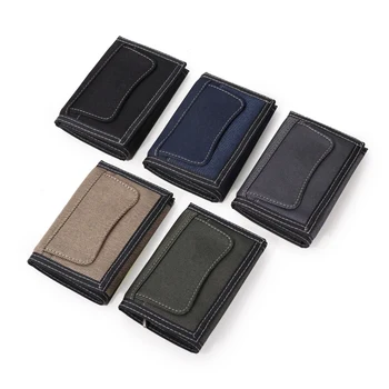 

Purse Short Trifold Wallet Student Wallet Hand Bag Zip Coin Purse Pocket Card Holders Camping Outdoor Tools Men And Women