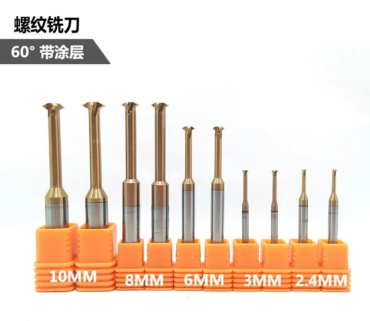 Cnc router single teeth thread milling cutter for sale new thread