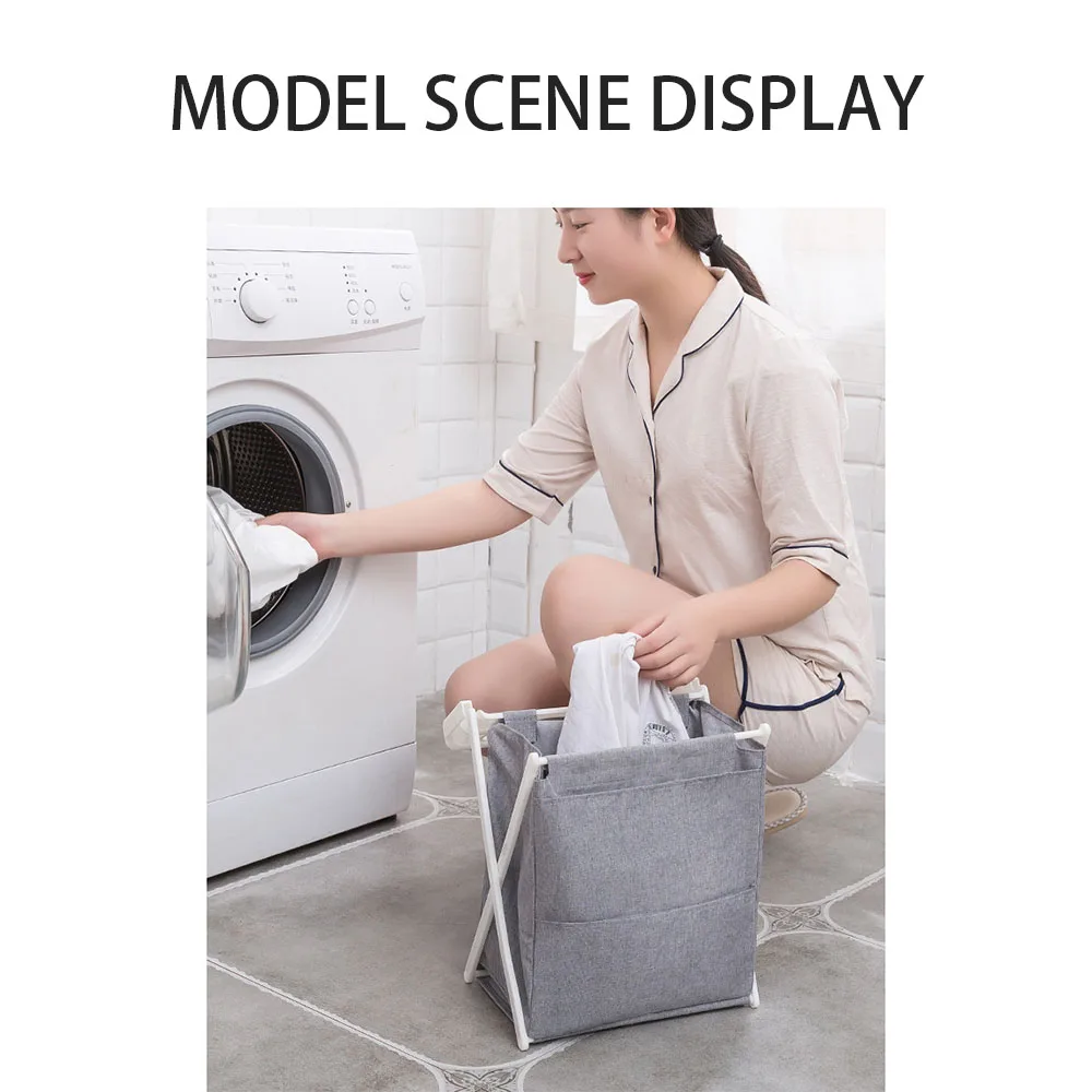 Foldable Laundry Basket Dirty Clothes Storage Bag Laundry Clothes Organizer Laundry Hamper Sorter Moisture proof Laundry Bag