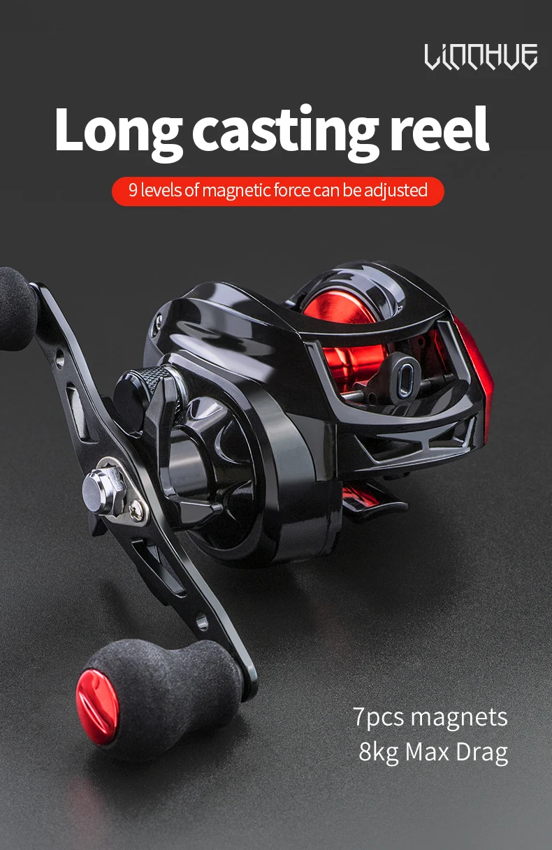 LINNHUE Super Cheap Baitcasting Reel AC2000