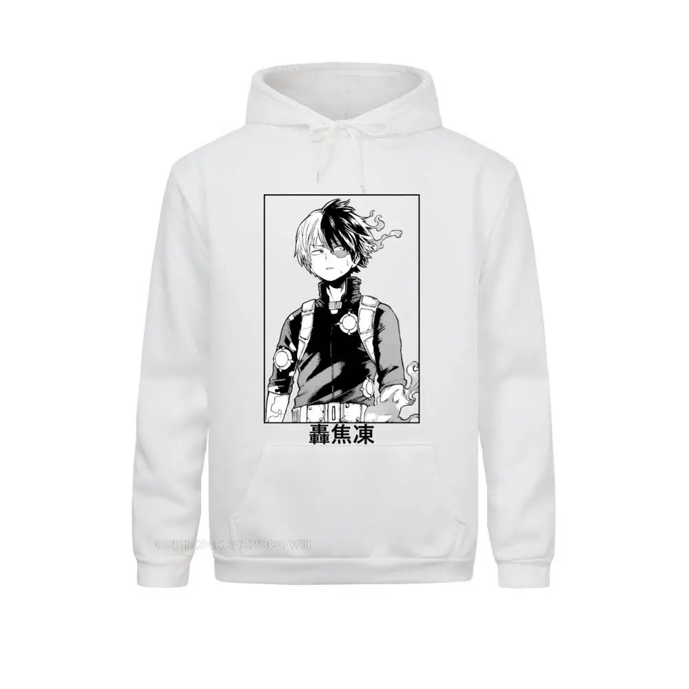 

Todoroki Shoto My Hero Academia Men For Men Boku No Hero Academia Top Japanese Anime Cotton Pullover Hoodie Long Sleeve Harajuku