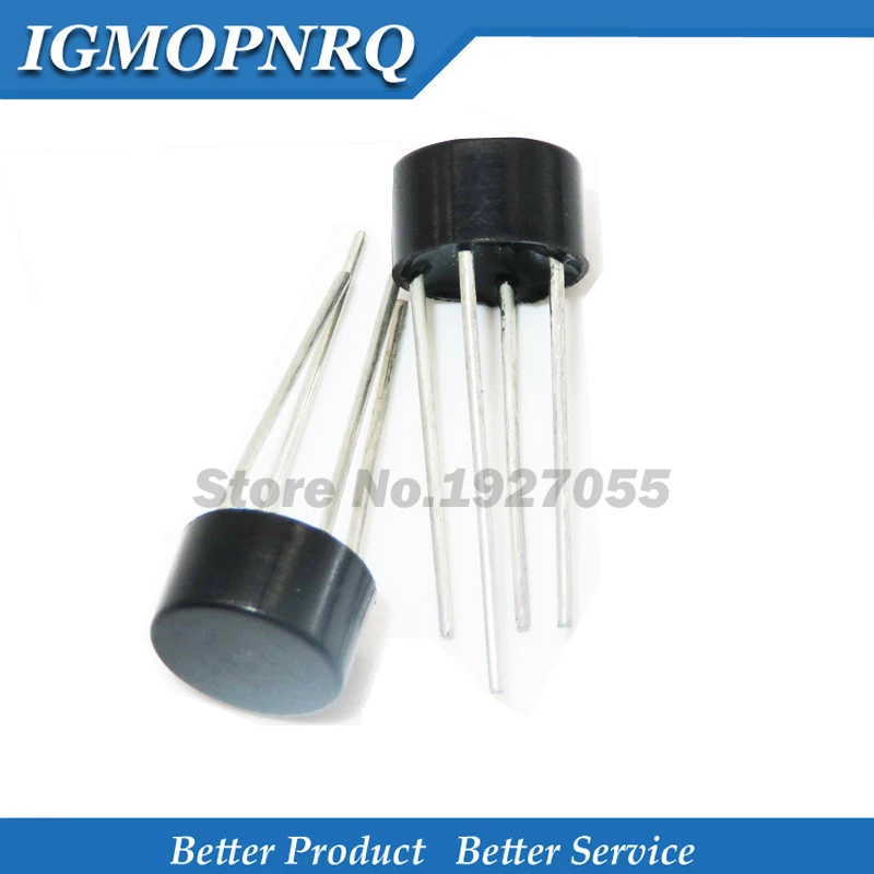 10PCS/lot 2W10 2A 1000V DIP-4 DIP4 bridge rectifier 2w10 new | Электронные компоненты и принадлежности