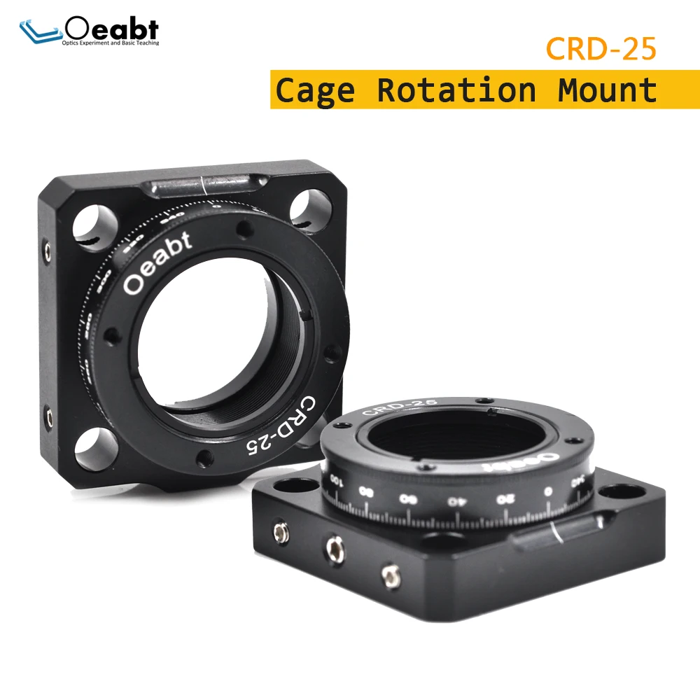 

CRD-25 Indexing Rotation Mount 30mm Cage System Polarizer Mount 360 ° Mount