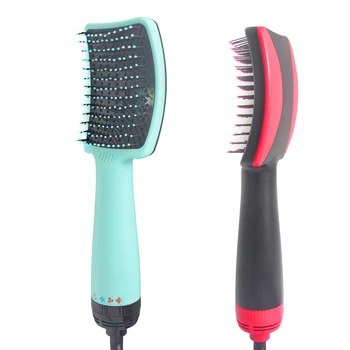 

Hot Air Comb Reduce Burrs Vibration Massage Function Arc Shape Multifunctional Hair Straightener