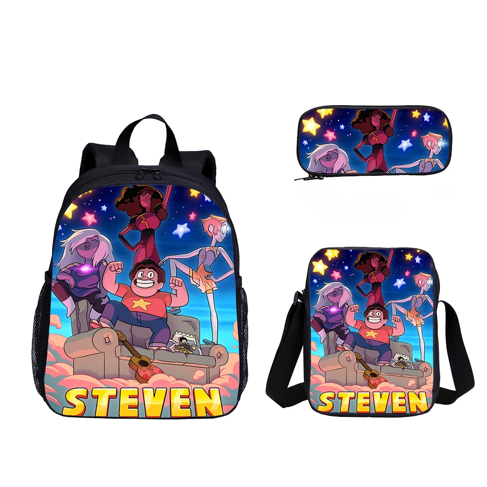 2020 Steven Universe Cartoon Print Kids Bags Casual Backpacks For Girls  Backpack For Boys School Book Bag 3pc Set Zaino Da Donna|Backpacks| -  AliExpress