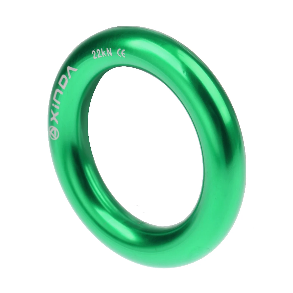 Rappel Ring, Large 22kN Rappel Hammock Ring Connection Connector for Rock Tree Climbing Rescue Equipment