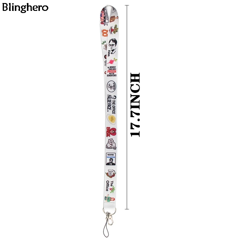 Blinghero офисный ремешок на шею для телефона Студенческая карта висячая веревка ID значок ремешки для брелков крутые унисекс ремешки BH0173