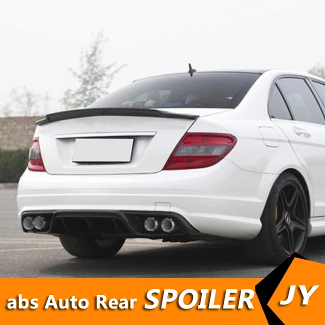 Спойлер для Mercedes-Benz W204 спойлер из углеродного волокна 2008-2014 переменного тока C-class